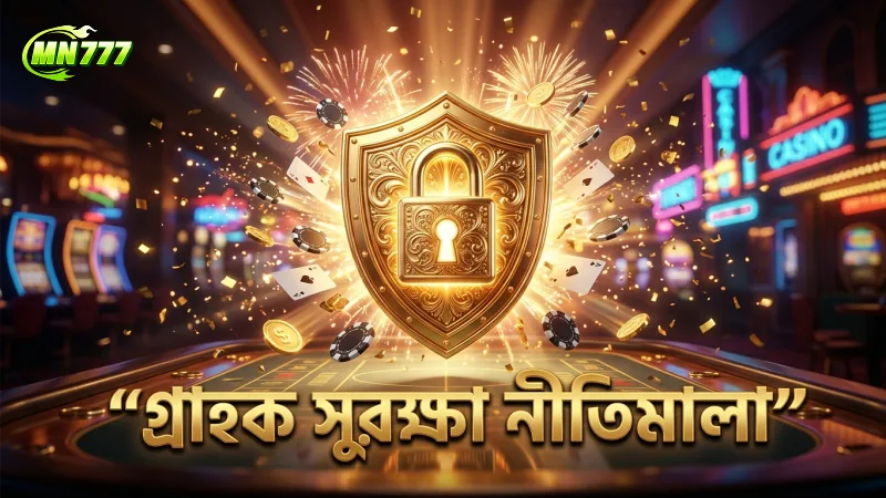 গ্রাহক সুরক্ষা এবং দায়িত্বশীল গেমিং নীতিমালা মেনে চলুন