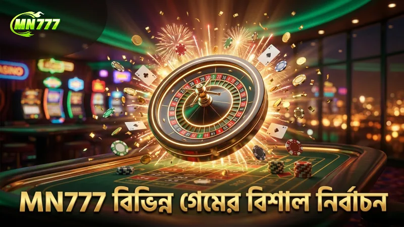 বিভিন্ন গেম ক্যাটাগরিতে MN777 ক্যাসিনোর বিস্তৃত পছন্দসমূহ