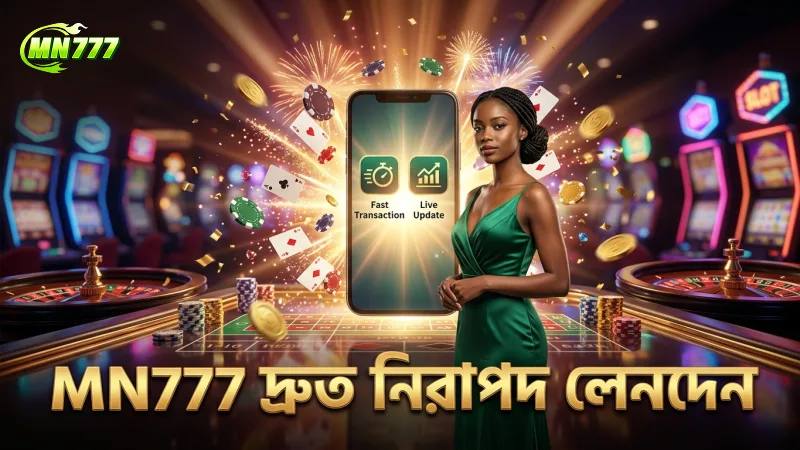 টিএন পাত্তি খেলার সময় জয়ের সম্ভাবনা বাড়ানোর উপায় 2 MN777-এ নিরাপদ লেনদেন ও দ্রুত আপডেট সুবিধা।